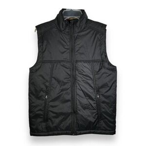Harriton Black Puffer Vest Size Small - "Elisha"